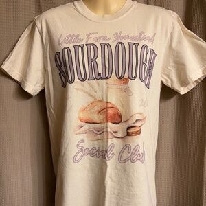 Comfort Colors Cream T-Shirt Sourdough Women's S
